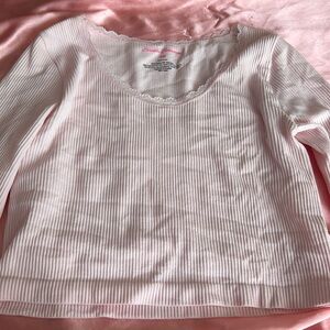 Suzette collection s/m long sleeve crop top